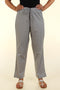 Cambric Cotton Pants in Slate Grey